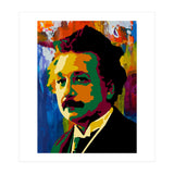 Albert Einstein Colorful Abstract (Print Only) thumbnail