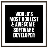 World's most coolest and awesome software developer thumbnail