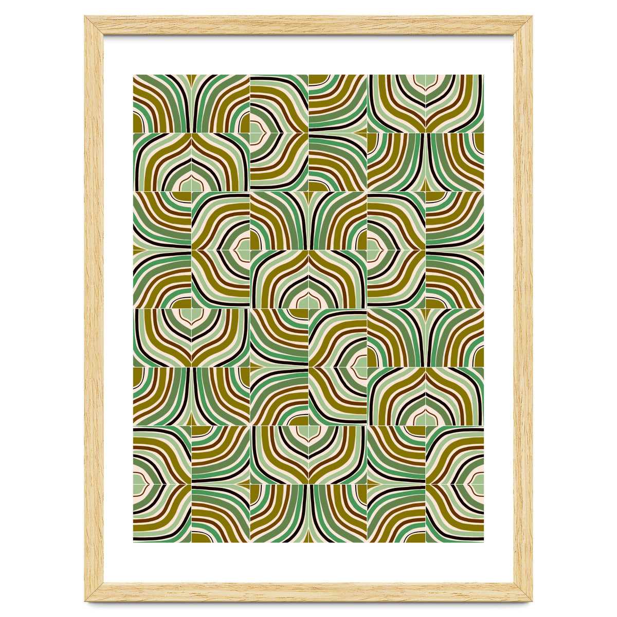 Jade Rainbow Mixed Tiles