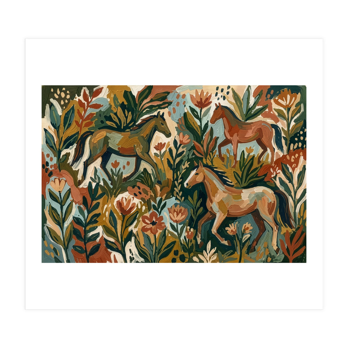 Galloping Meadow Serenity (Print Only)