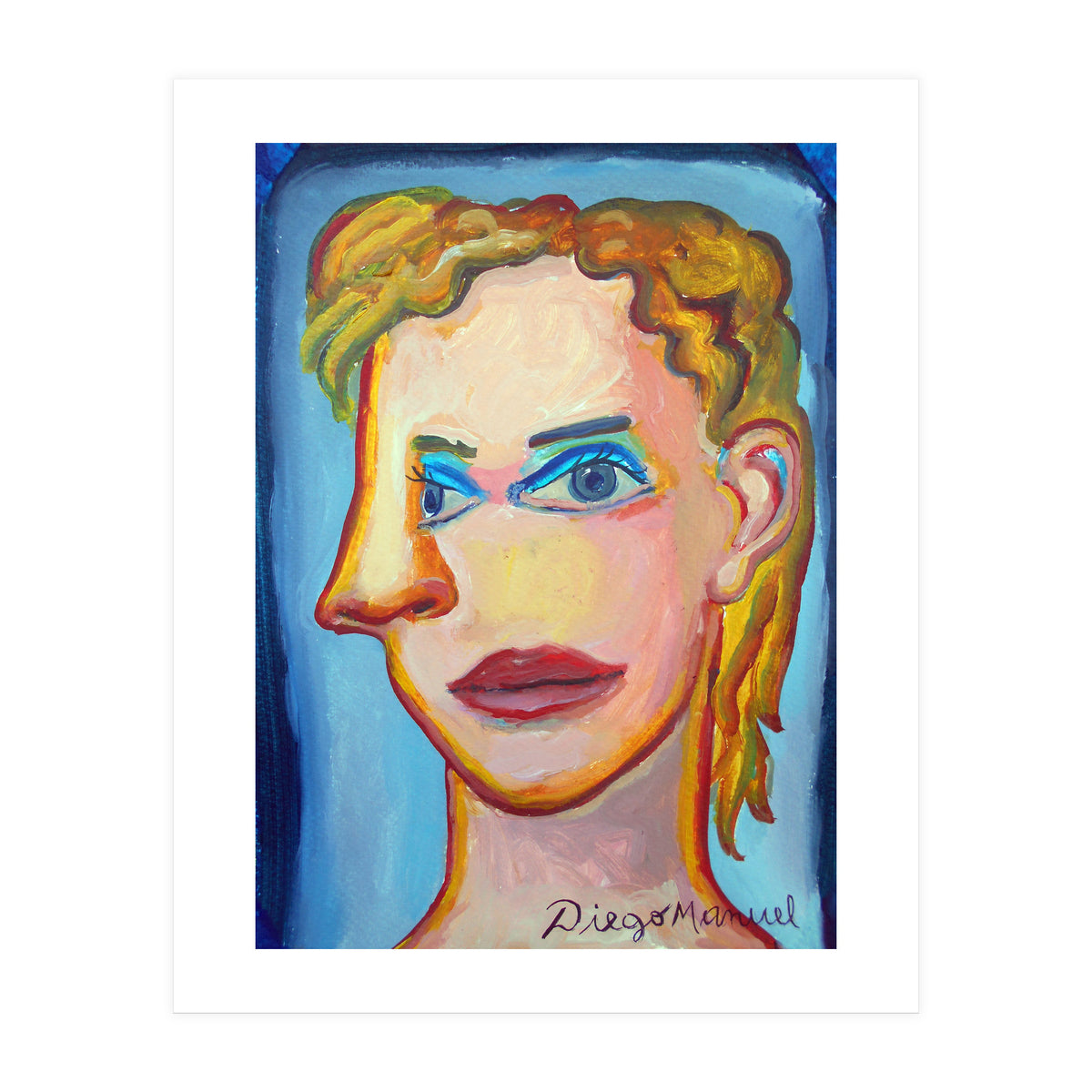 Cabeza De Mujer 24 (Print Only)