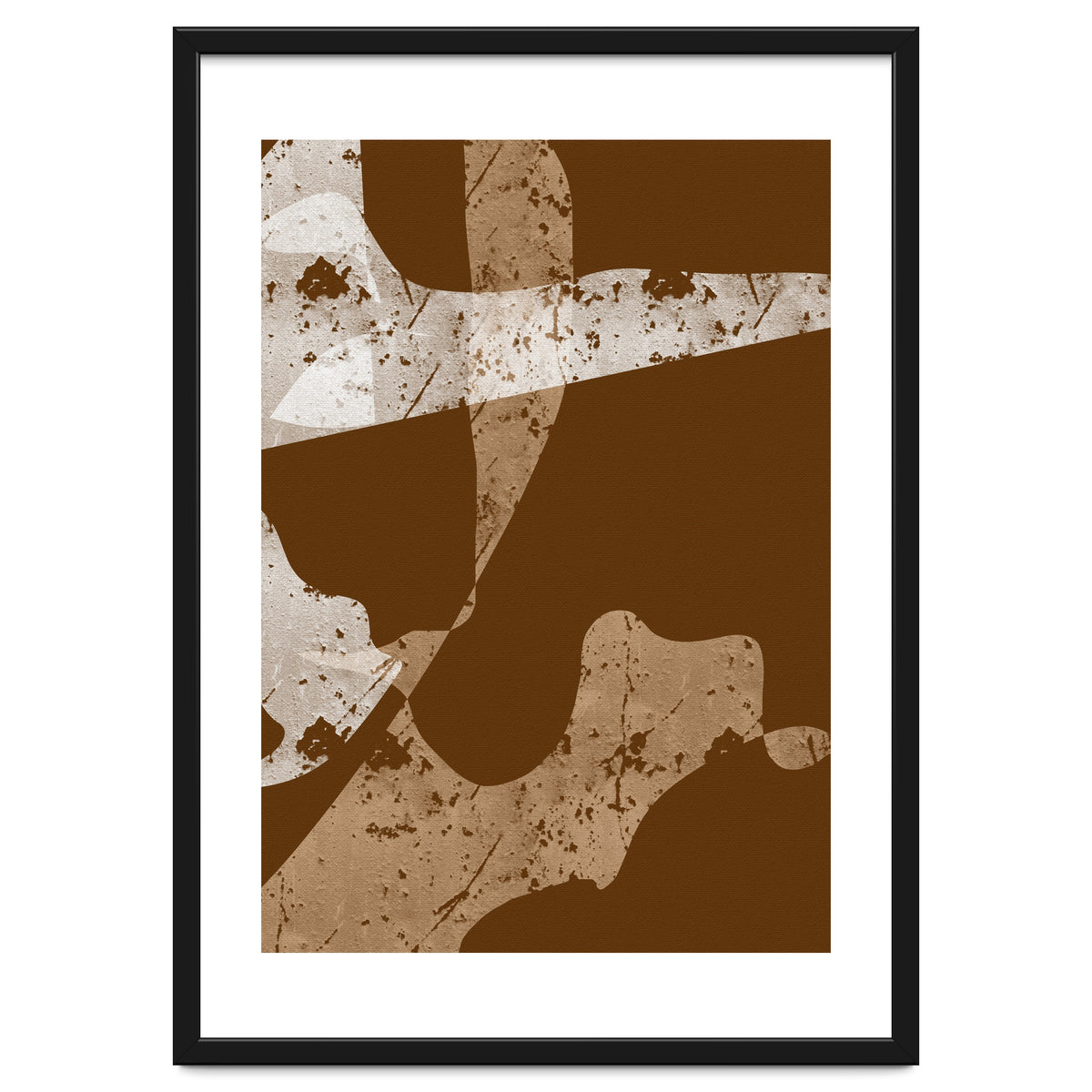 Brown Abstract Minimalist