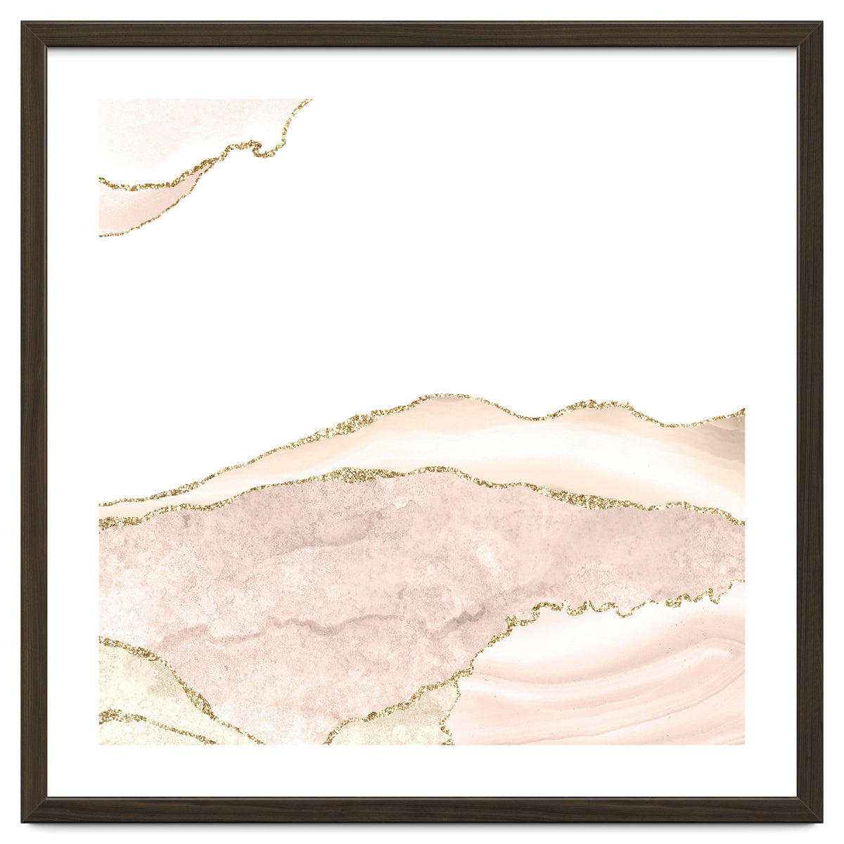 Ivory & Gold Agate Texture 08