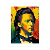 Frederic Chopin Abstract Art (Print Only) thumbnail