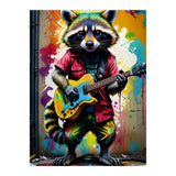 Raccoon Plays Guitar (Print Only) thumbnail