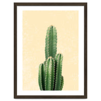 Tall Cactus, Minimal Desert Saguaro Art