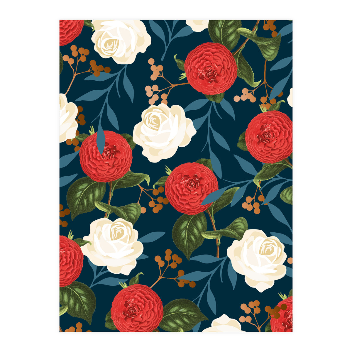 Floral Obsession || #society6 #decor #buyart (Print Only)