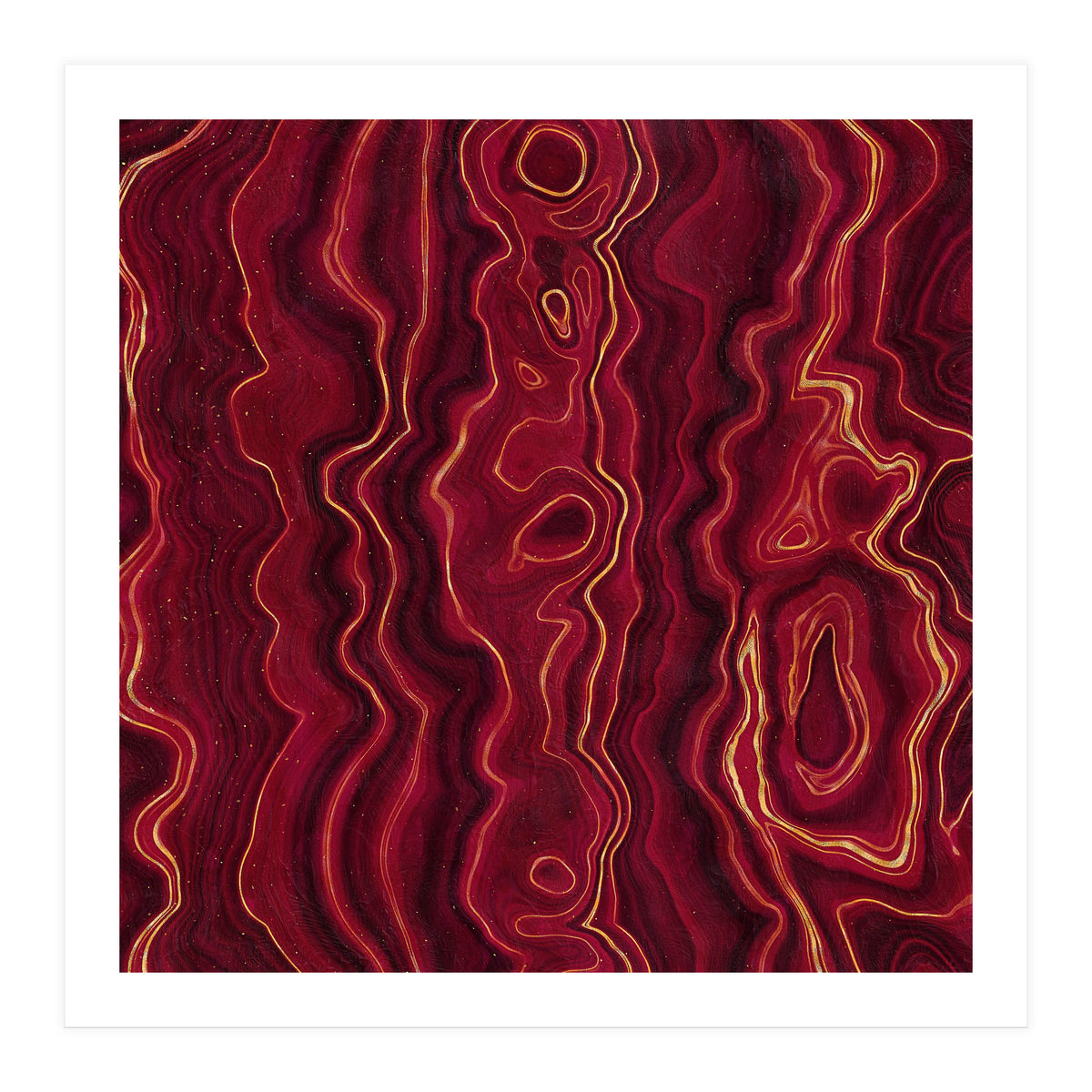 Red Agate Texture 01 (Print Only)