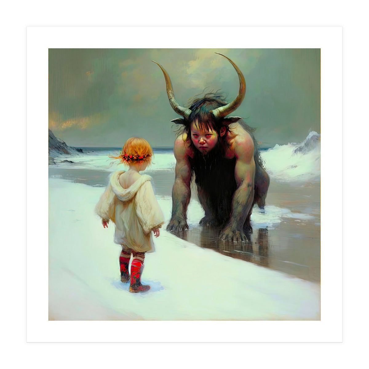 Friendly Confrontation (Print Only)