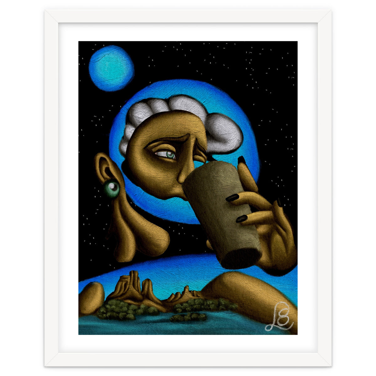 "A Drink Once In A Blue Moon"