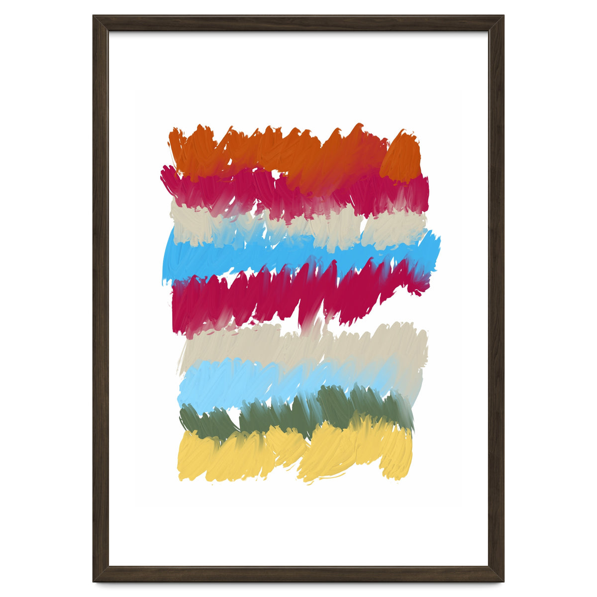 Abstract Color Palette Study