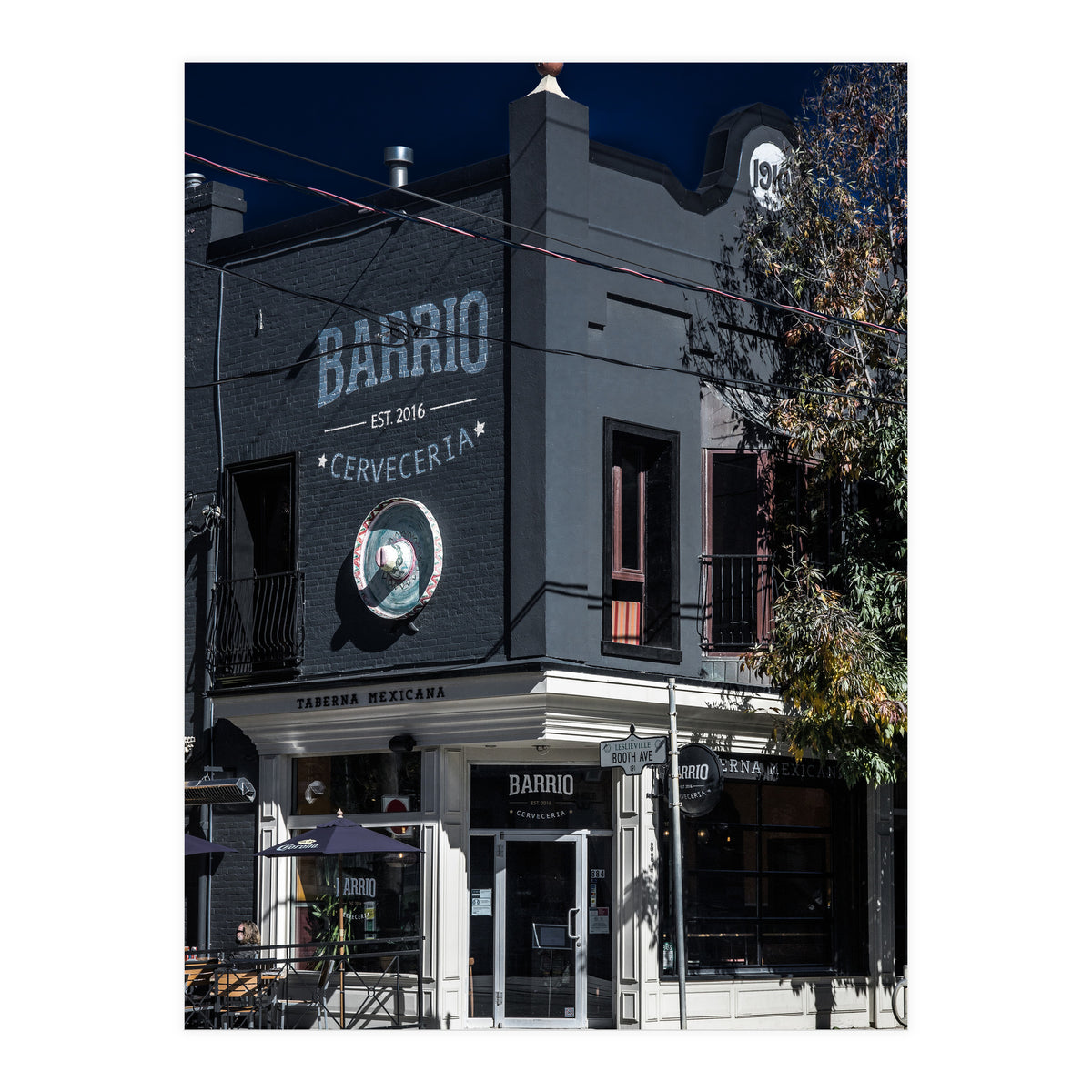 No 884 Queen St E 1 Color Version (Print Only)