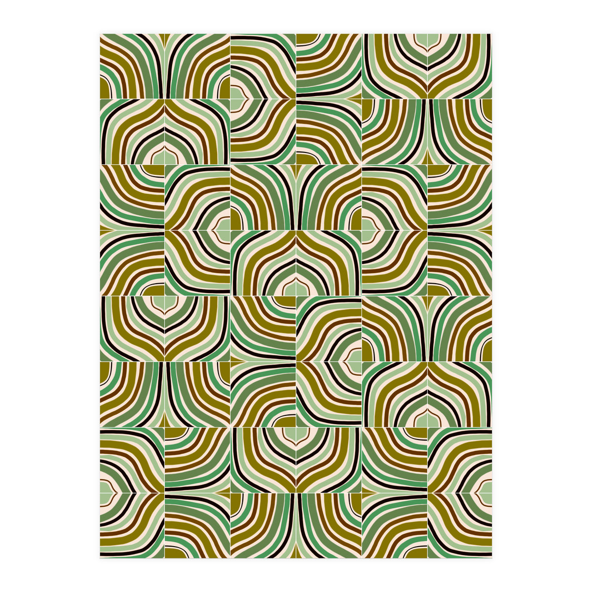 Jade Rainbow Mixed Tiles (Print Only)