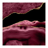 Burgundy & Gold Agate Texture 13  (Print Only) thumbnail