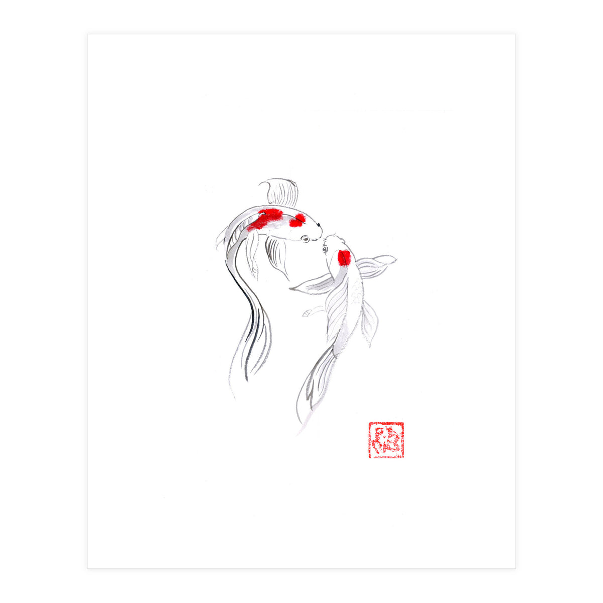 2 Koi (Print Only)