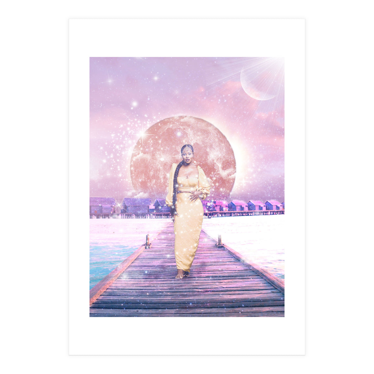 Amara - Queen Of African Tides (Print Only)