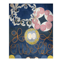 Hilma af Klint - The Ten Largest No 1 Childhood - Abstract Spiritual Art (Print Only)
