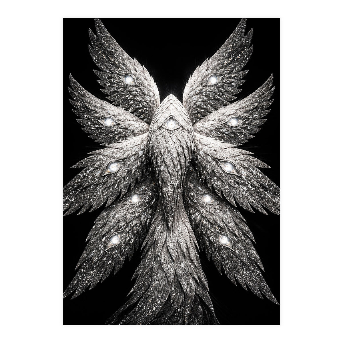 Seraphim Biblically accurate Angel (Print Only)