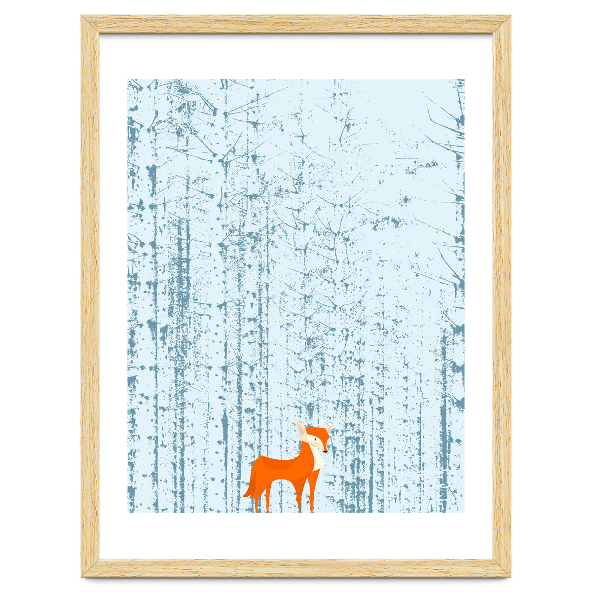 Fox Lost In The Woods