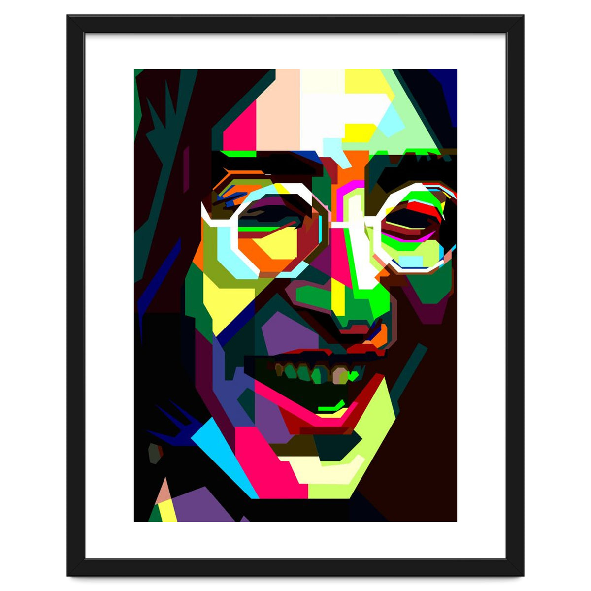 John Lennon English Rock And Roll Pop Art Wpap
