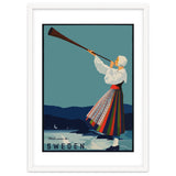 Sweden, Woman With Alp Horn thumbnail