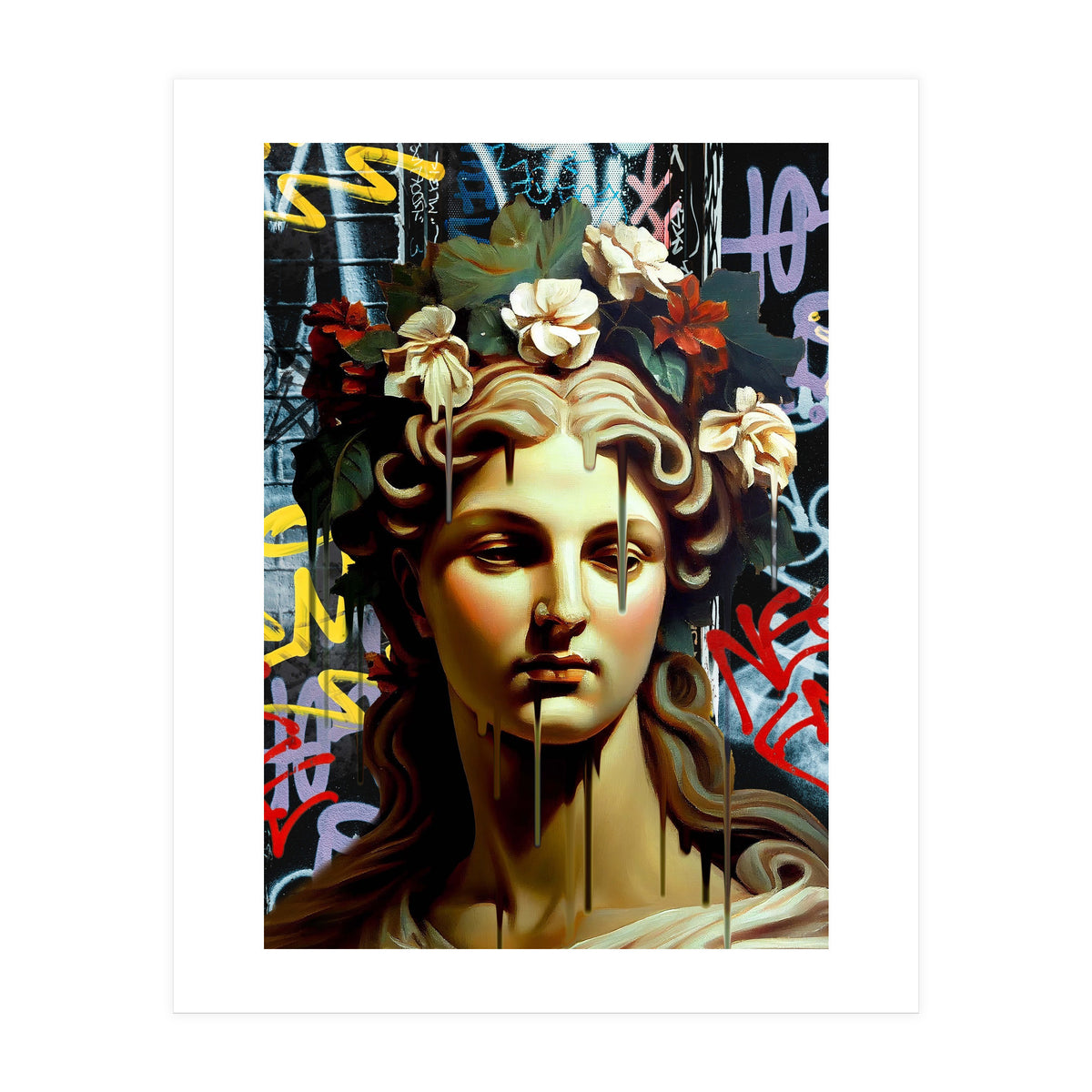 Vandal Pietà (Print Only)