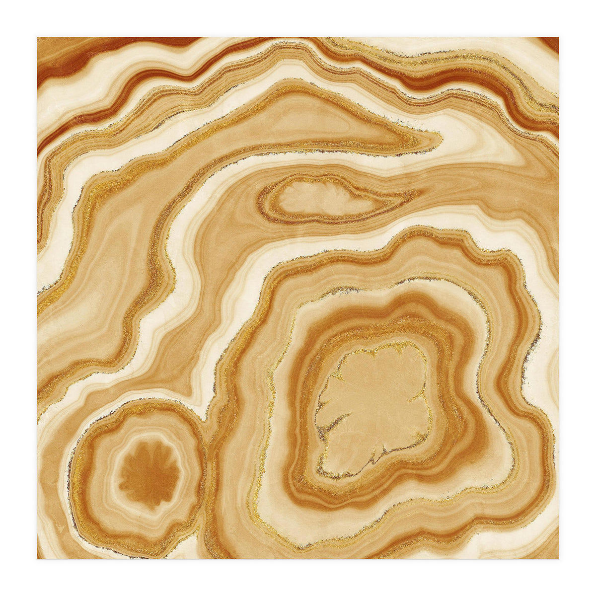 Golden Agate Texture 05 (Print Only)