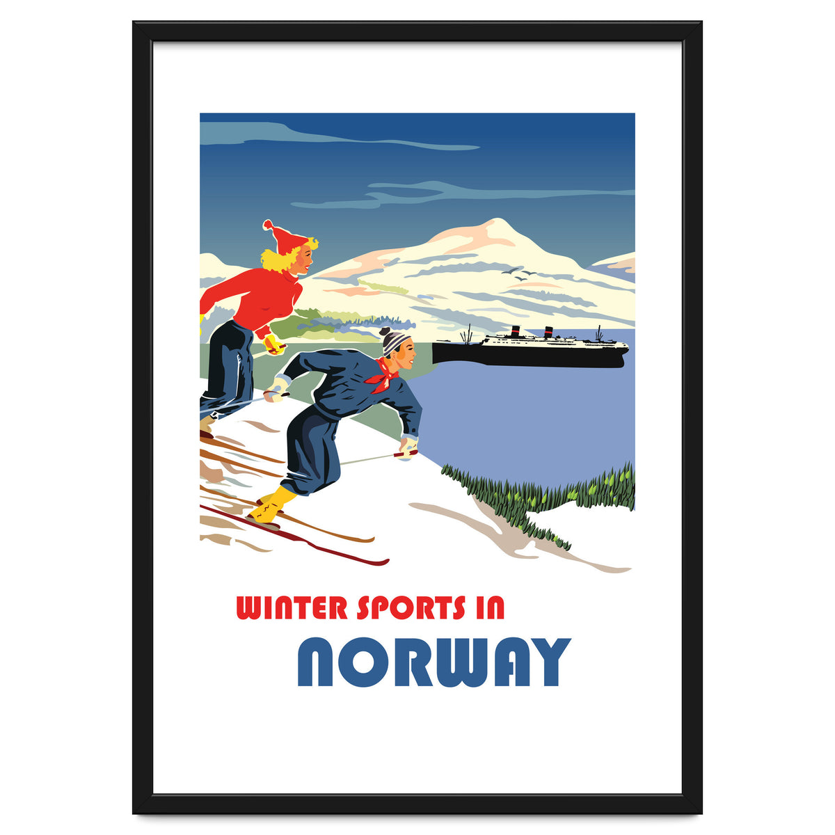 Winter Sports In Norway