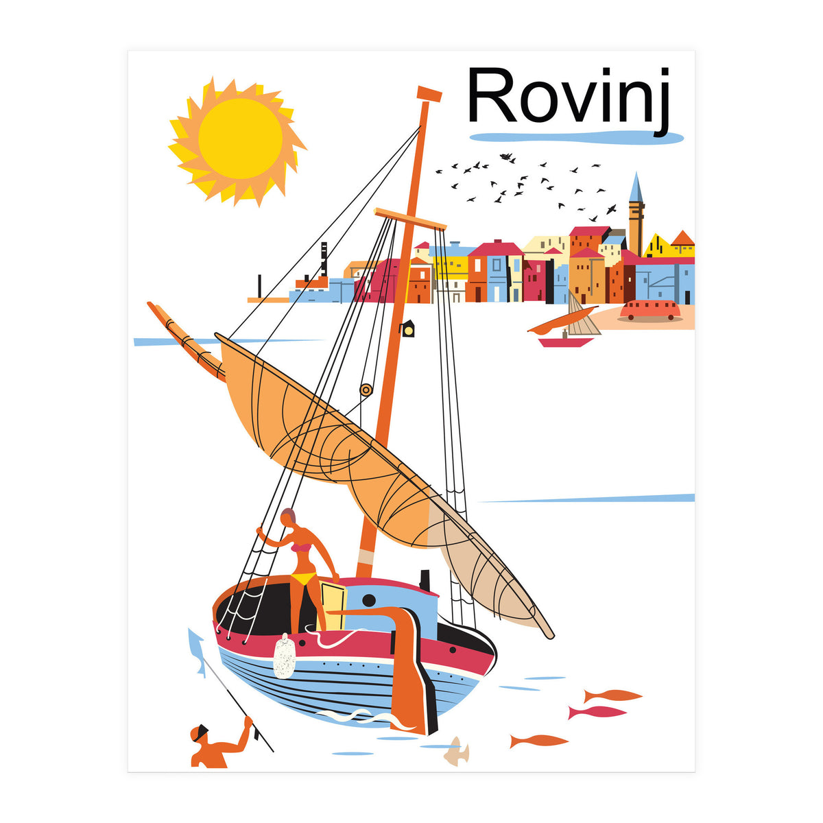 Rovinj, Croatia (Print Only)