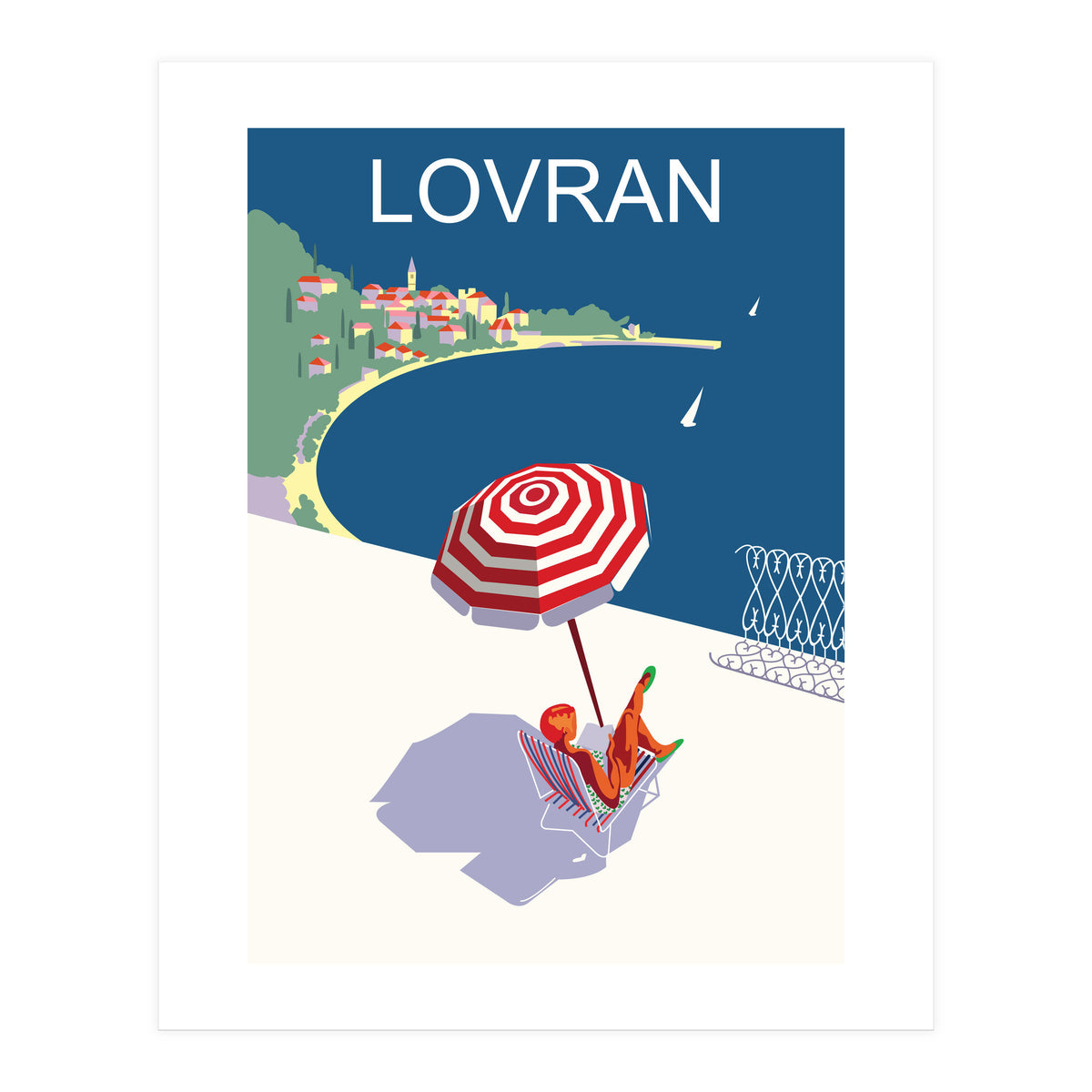 Lovran, Croatia (Print Only)