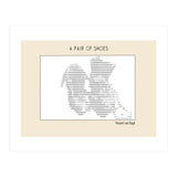 a pair of shoes (1886) – Vincent van Gogh(ascii art)  (Print Only) thumbnail