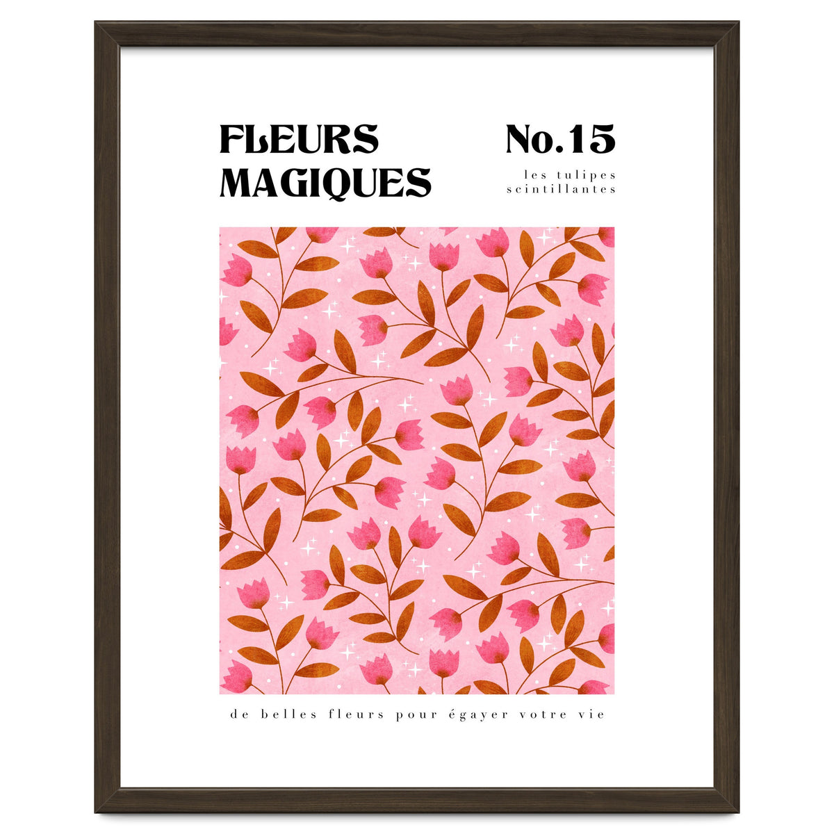 Magical Flowers No.15 Sparkling Tulips