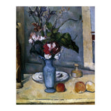 The Blue Vase - 1885/87 - 62x51 cm - oil on canvas - French Post-Impressionism. (Print Only) thumbnail