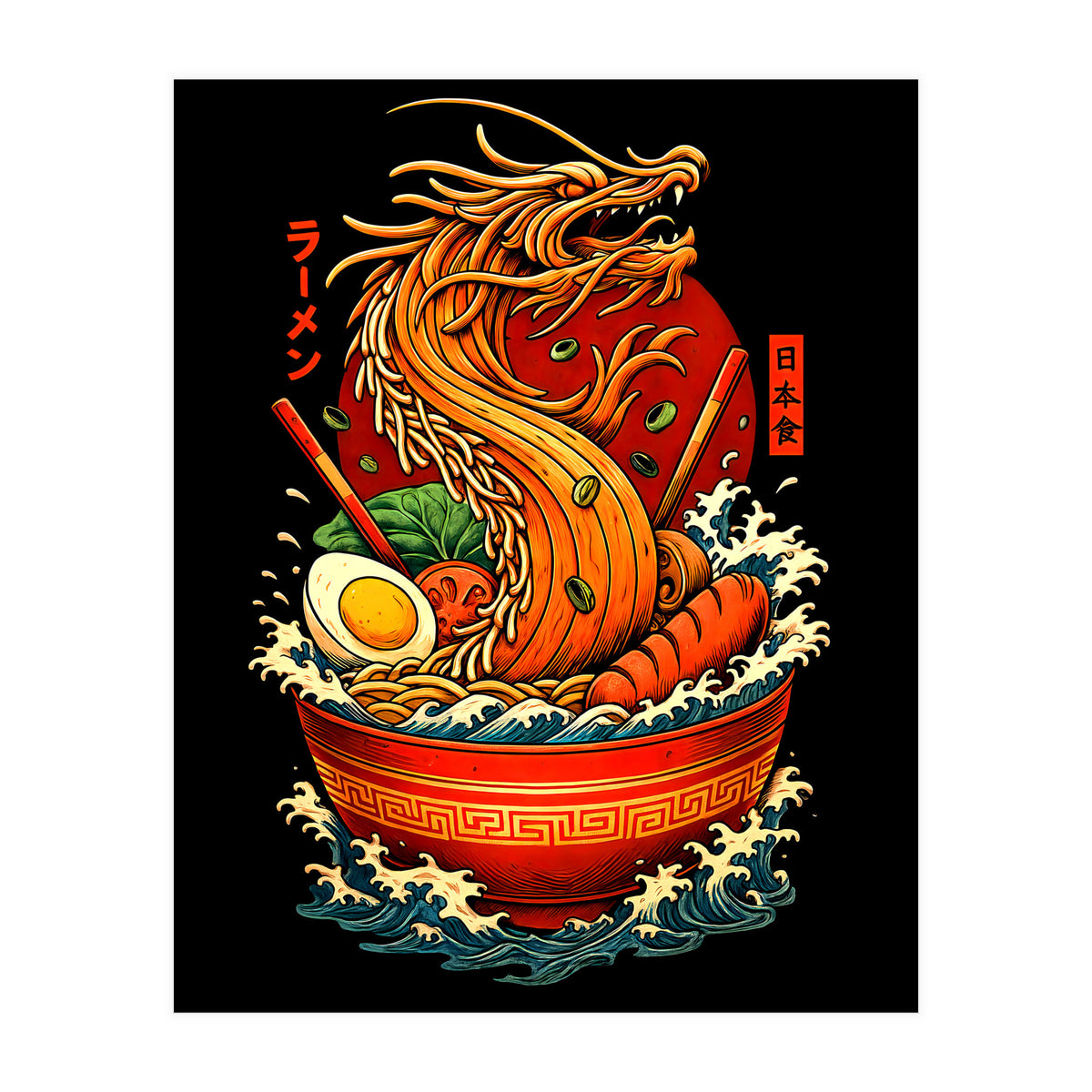 Ramen Dragon (Print Only)
