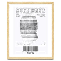 Receipt Art Napoleone Buonaparte