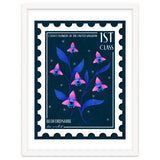 Bedfordshire Bee Orchid Postage Stamp thumbnail