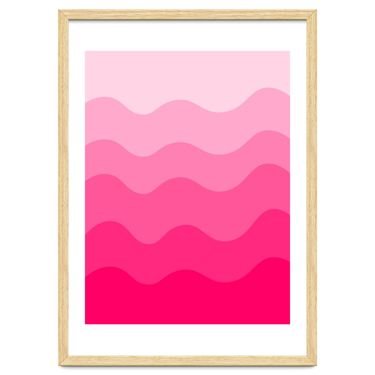 Pink gradient design