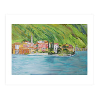 View Across The Lake To Varenna  (Print Only)