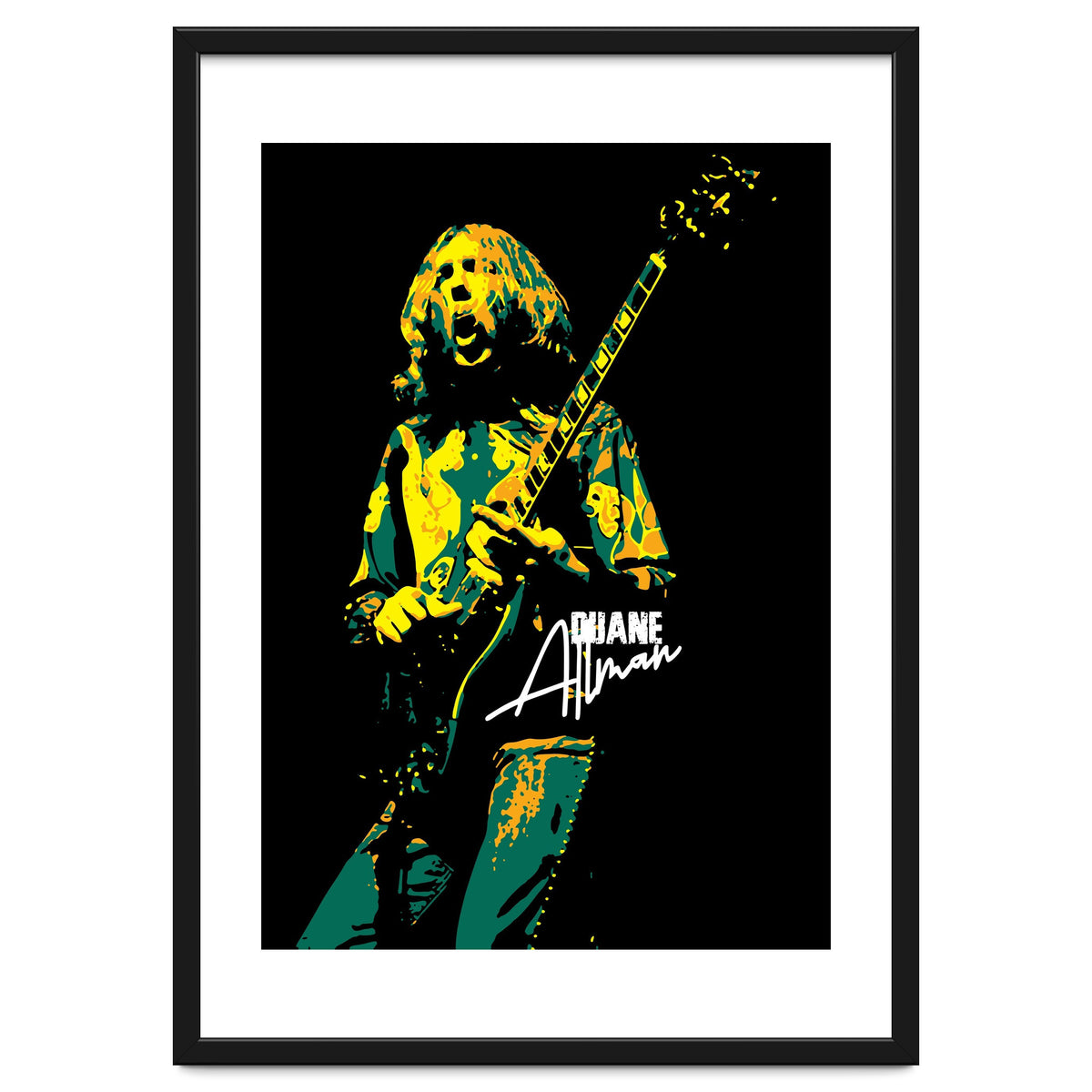 Duane Allman American Rock and Blues Guitarist 2