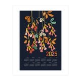 Calendar 2025 fuchsia flower (Print Only) thumbnail