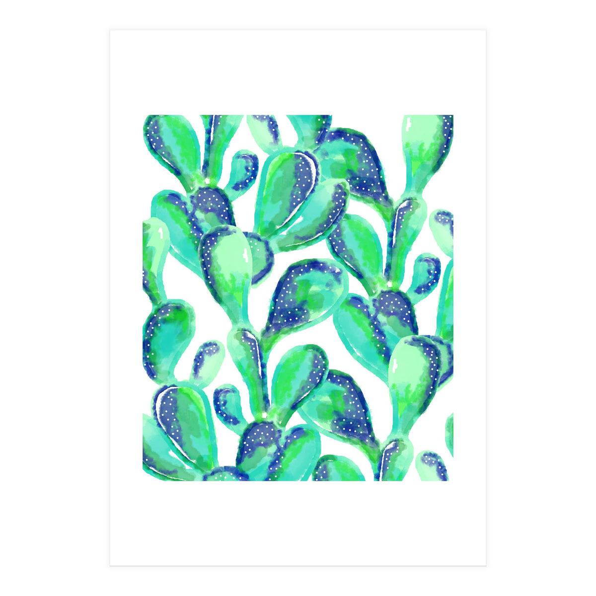 Cactus Life #society6 #decor #buyart  (Print Only)