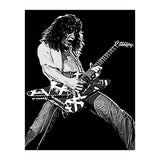 Eddie Van Halen American Rock Guitarist Legend (Print Only) thumbnail