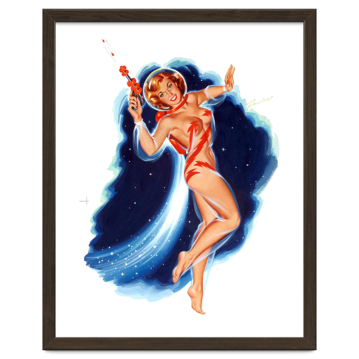 Pinup Astronaut Girl