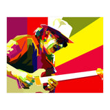 Carlos Santana Latin Guitarist Pop Art Wpap (Print Only) thumbnail