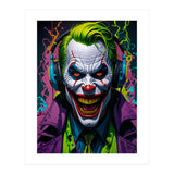 Clown In Headphones (Print Only) thumbnail