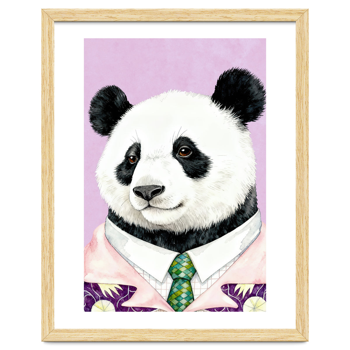 Dapper Panda Portrait