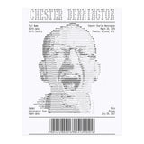 Receipt Art Chester Bennington (Print Only) thumbnail