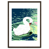 Self Reliance, Swan Birds Painting, Self Esteem Self Love Positivity, Proud Freedom Independence Wildlife Animals