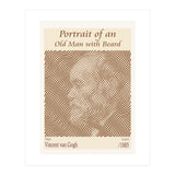 Portrait Of An Old Man With Beard – Vincent Van Gogh (1885) (Print Only) thumbnail