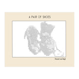 a pair of shoes (1886) – Vincent van Gogh(ascii art)  (Print Only) thumbnail